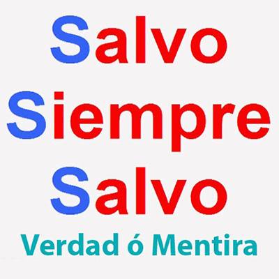 salvo siempre salvo